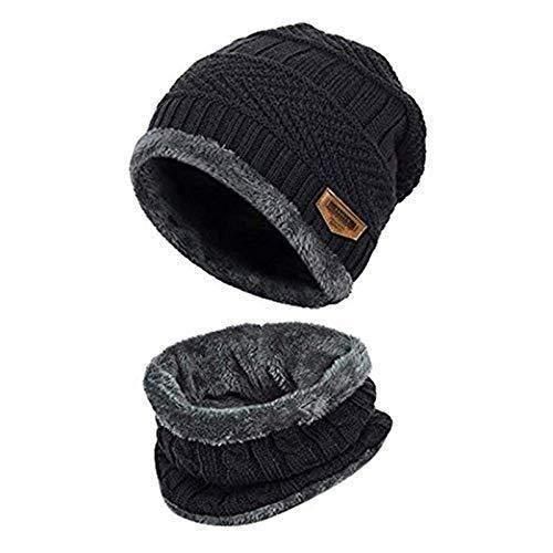Premium High Quality Unisex Woolen Winter cap With FREE Neck Scarf