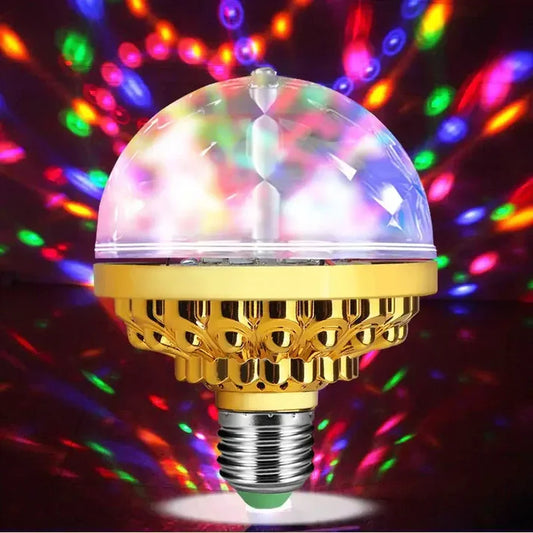 Rotating Magic Ball Light with Lamp Holder Set FREE!